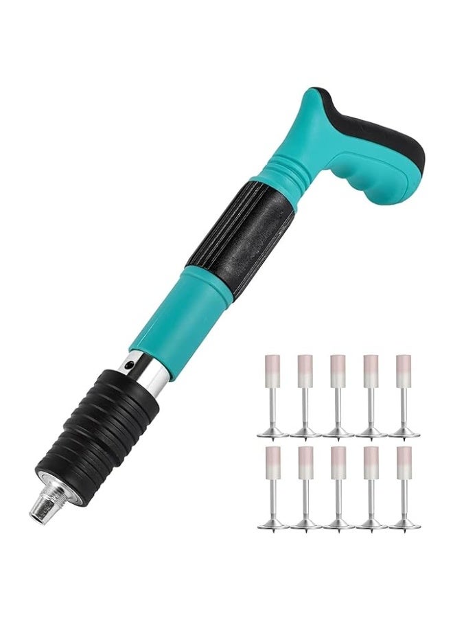Professional Concrete Nail Gun Kit - Manual Power Actuated Tool for Steel & Masonry Fixing, Heavy Duty Direct Fastening System with Ergonomic Handle, Carry Case & Safety Accessories - Image 4